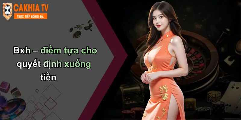 Bảng xếp hạng 1 Bxh – điểm tựa cho quyết định xuống tiền