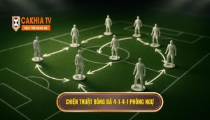 Chiến thuật bóng đá 4-1-4-1 phòng ngự