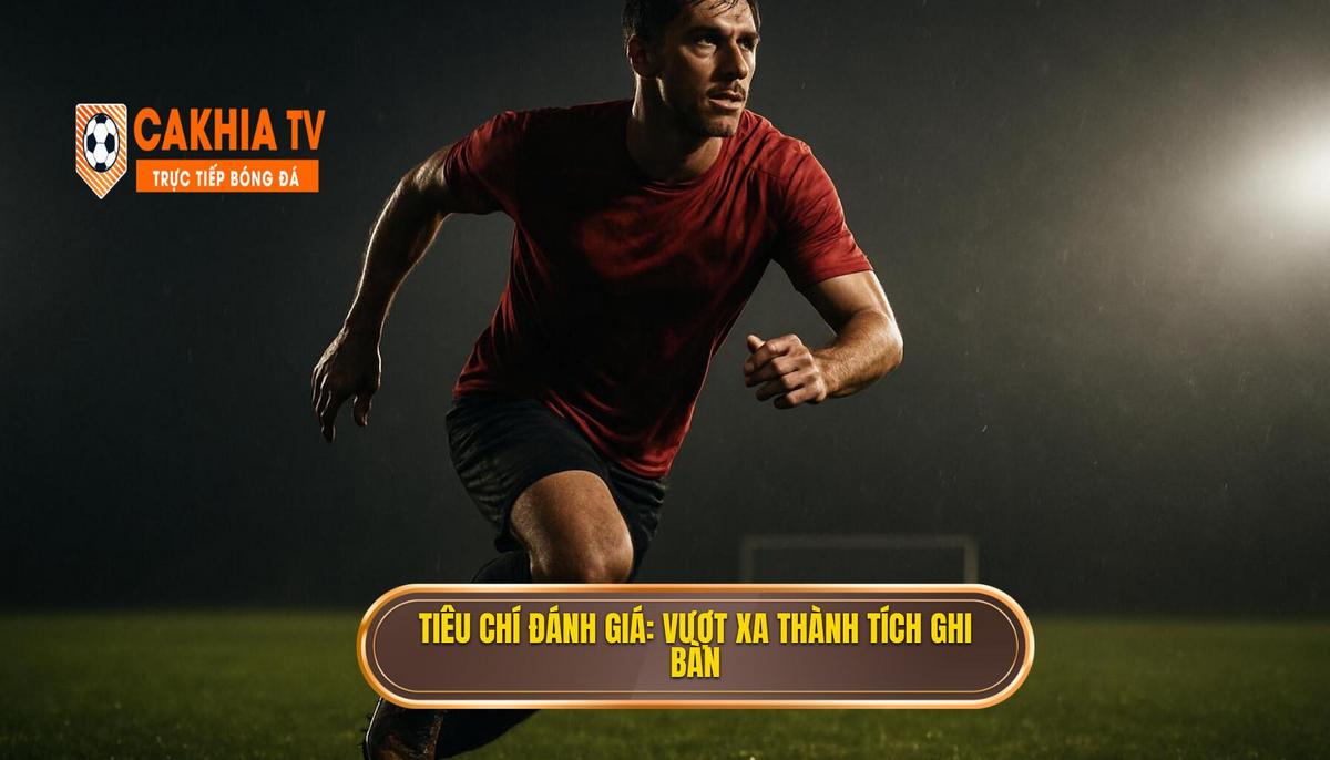 Tiêu chí đánh giá_ Vượt xa số lượng bàn thắng