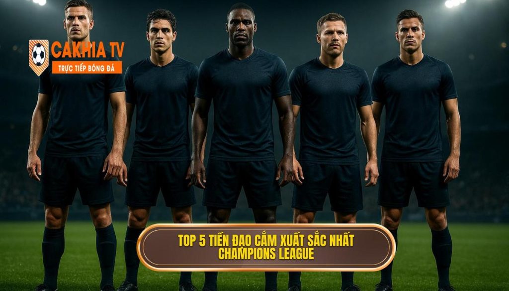 Top 5 tiền đạo cắm xuất sắc nhất Champions League