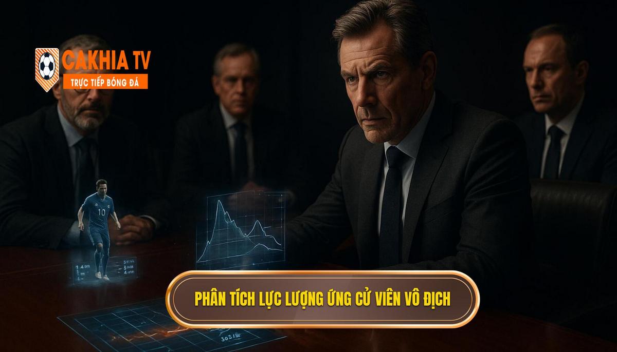 Phân tích tương quan lực lượng các ứng cử viên vô địch