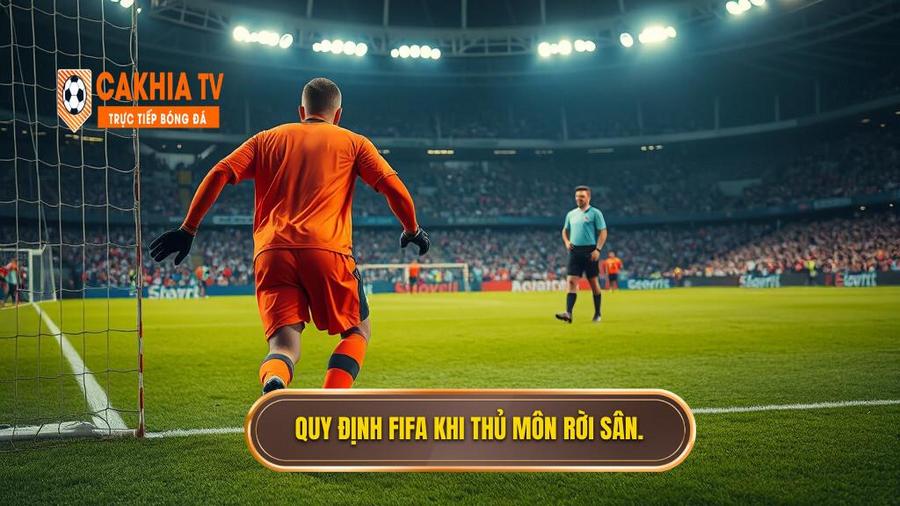 Quy định chung của FIFA về việc thủ môn rời sân