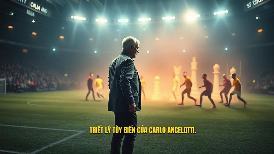 Triết lý cốt lõi trong Chiến thuật Carlo Ancelotti: Sự tùy biến tuyệt đối