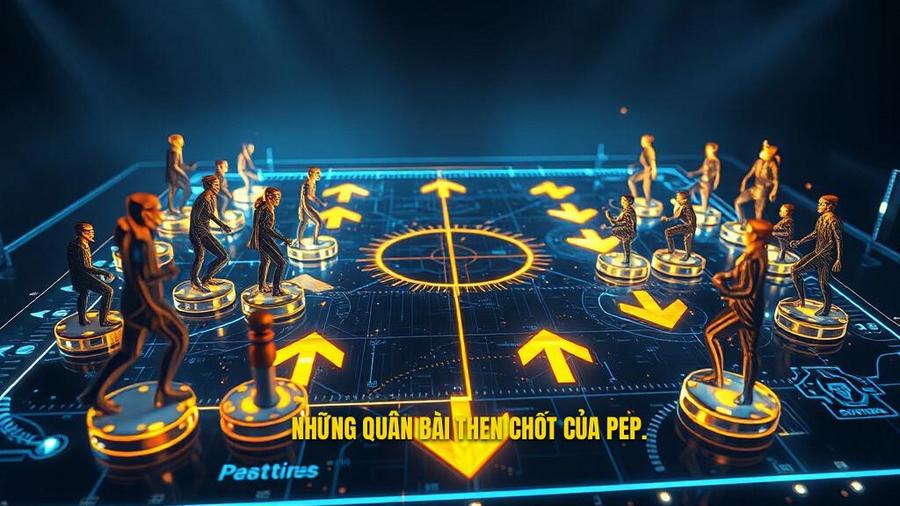 Những quân bài then chốt trong sa bàn của Pep